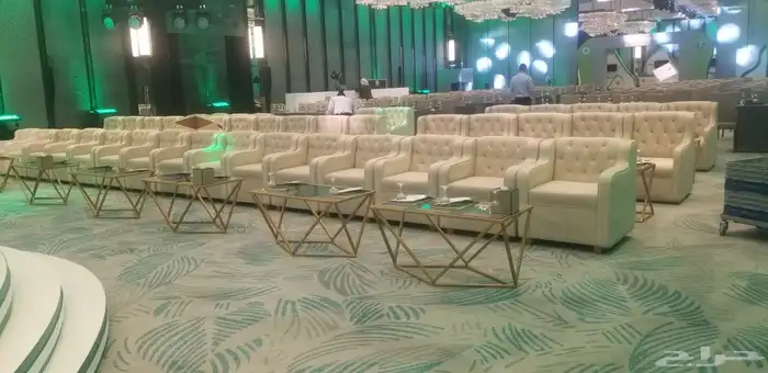 كنب وكراسي وطاولات. للايجار 14