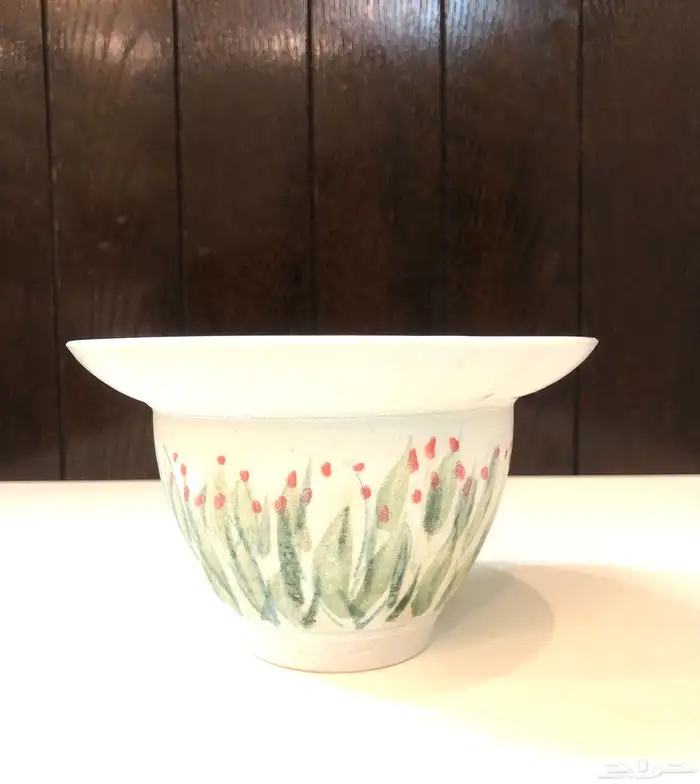 (تم البيع) وعاء (صحن طبق) خزف سيراميك (تحفة فنية) 5