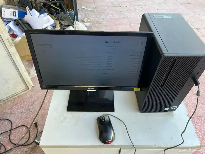مكتبي كورi5 جيل 7 Hp ب 850 4