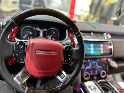 شاشه رنج روفر فوج شكليه 2020 2021 2022 مع المكيف 15