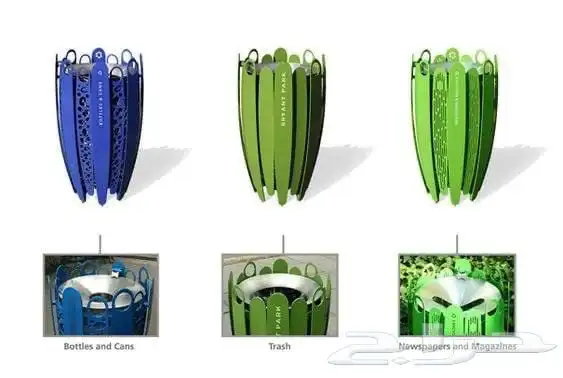 اعمدة وانارة قواعد خرسانيه  كراسي  سله مهملات  اعمدة ديكوري 34