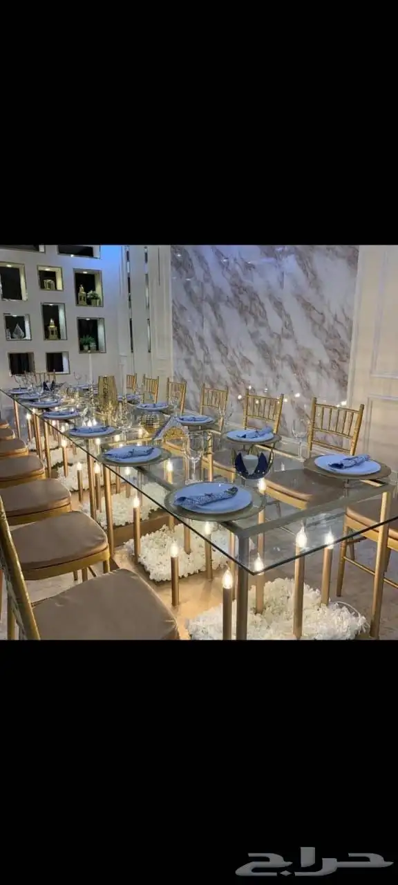 كنب وكراسي وطاولات. للايجار 3