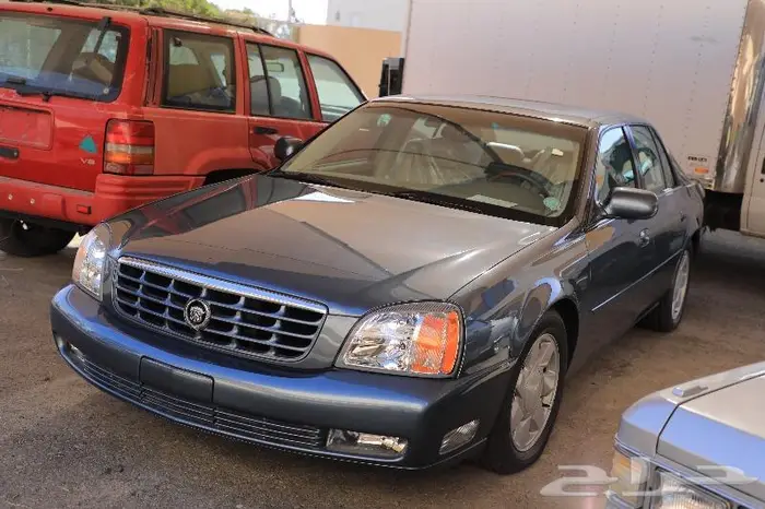كاديلاك ديفيل دي تي اس 2000 Cadillac DeVille DTS أصفارمخزنة 4
