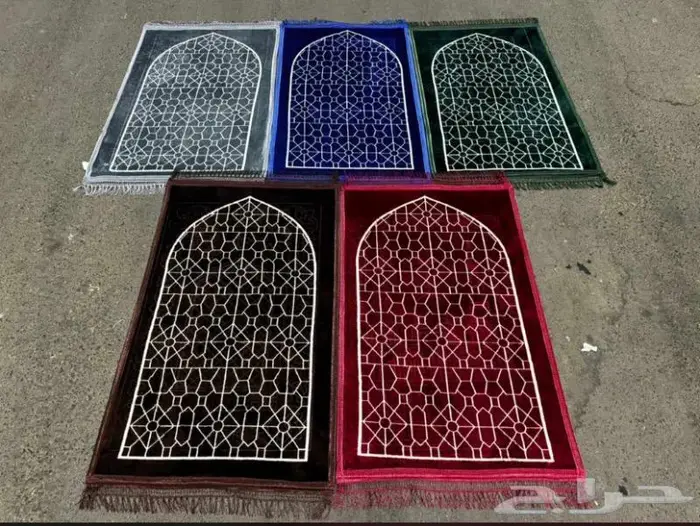 سجادات صلاة مبطن ثلاث طبقات ملمس ناعم 18