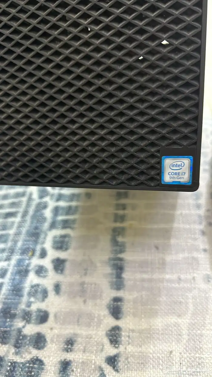 كمبيوتر مكتبي i7 جيل تاسع 256ssdتخزين 1تيرا سريع مضمون 12