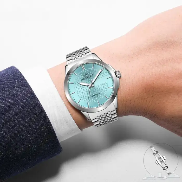 ساعة رجالية استيل اصلي 3