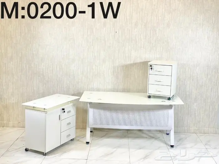 اثاث مكتبي جديد مكاتب دواليب كراسي طاولات مكتب مكتب زجاج 26