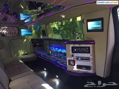 ليموزين مميزة vip انواعها الوحيدة في مملكة مايباخ رولز 7