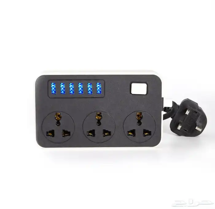 توصيلة مزدوجة (جديد) ب6منافذ usb و 3 افياش 2