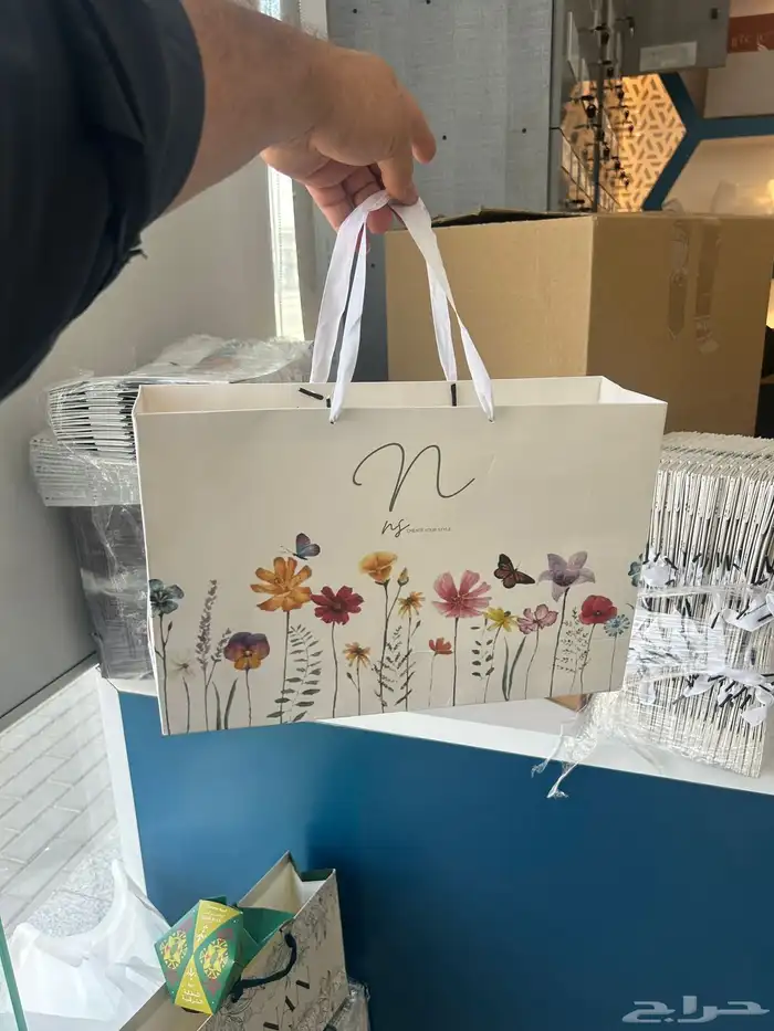 تنفيذ كافت أنواع المطبوعات طباعة اكياس عبايات ملونة بكجات 1