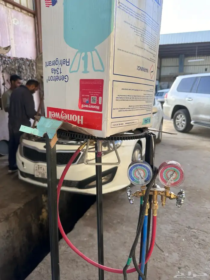 عروض تعبئه الفريون وصيانه المكيف للسيارت 0