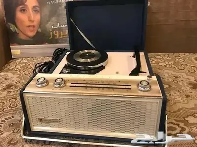 مشغل اسطوانات بكم وراديو ناشيونال اليابان1974 7