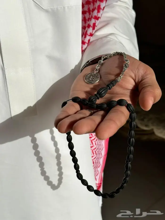 سبحة عنبر كبد الحوت الاصلي مع كرت الضمان 10 سنوات 4