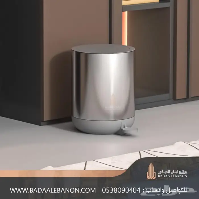 سلة نفايات داخلي وخارجي - برميل زباله متعددة الاشكال 23