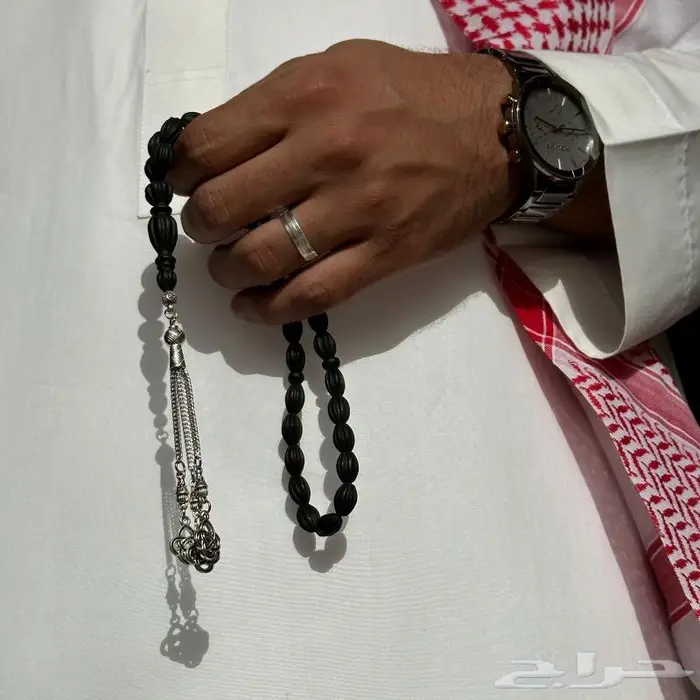 سبحة عنبر كبد الحوت الاصلي مع كرت الضمان 10 سنوات 3