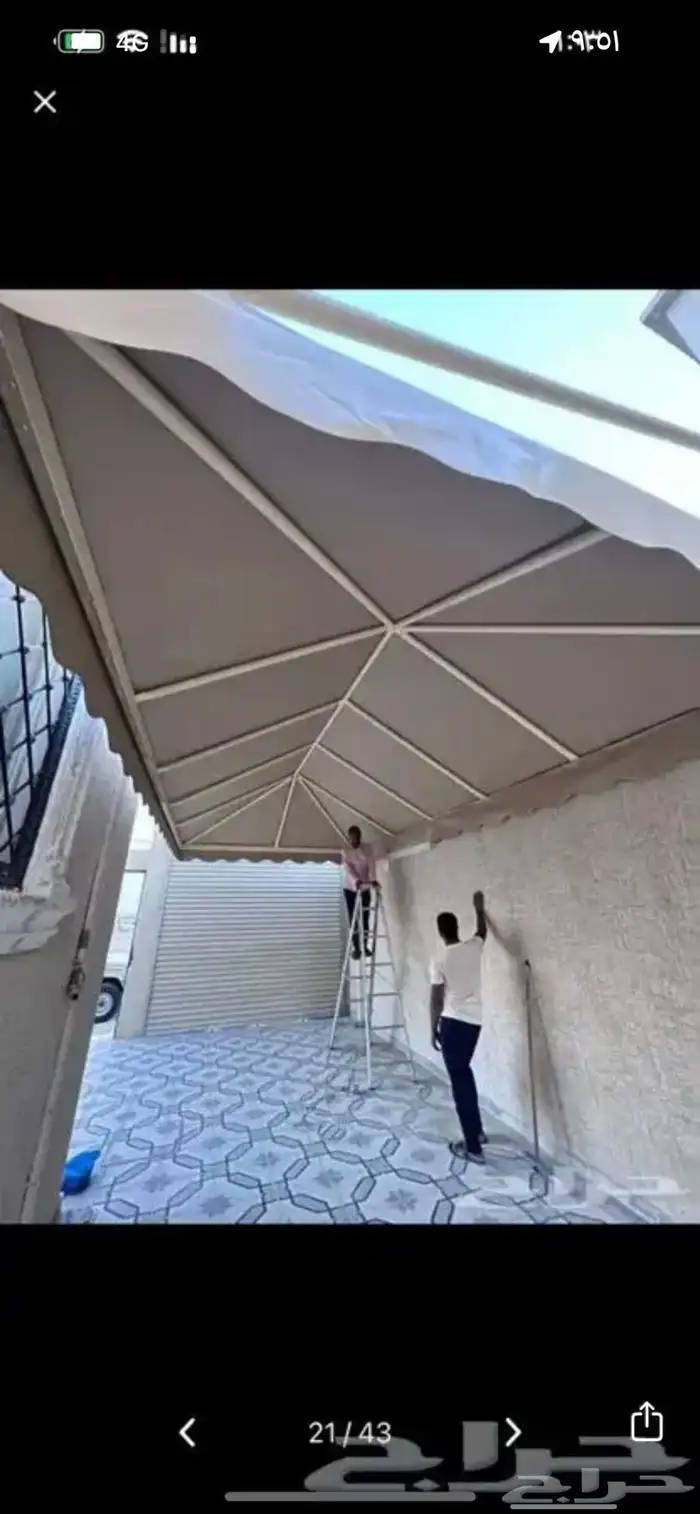 بيت شعر ومظلات ومشبات 1