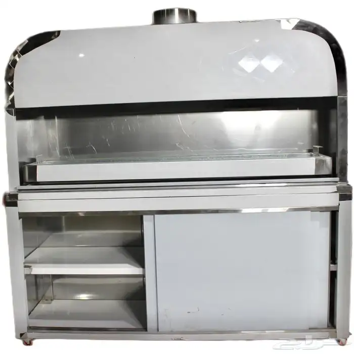 شواية كباب استيل شواية فحم منقل فحم معدات ستانلس ستيل 0