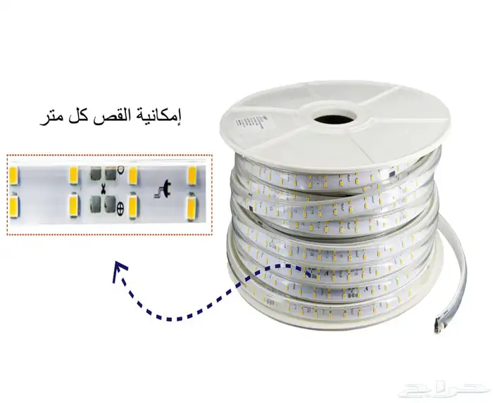 لي زينة ليد ملون او اصفر من 5 واط حتى 15 واط 5