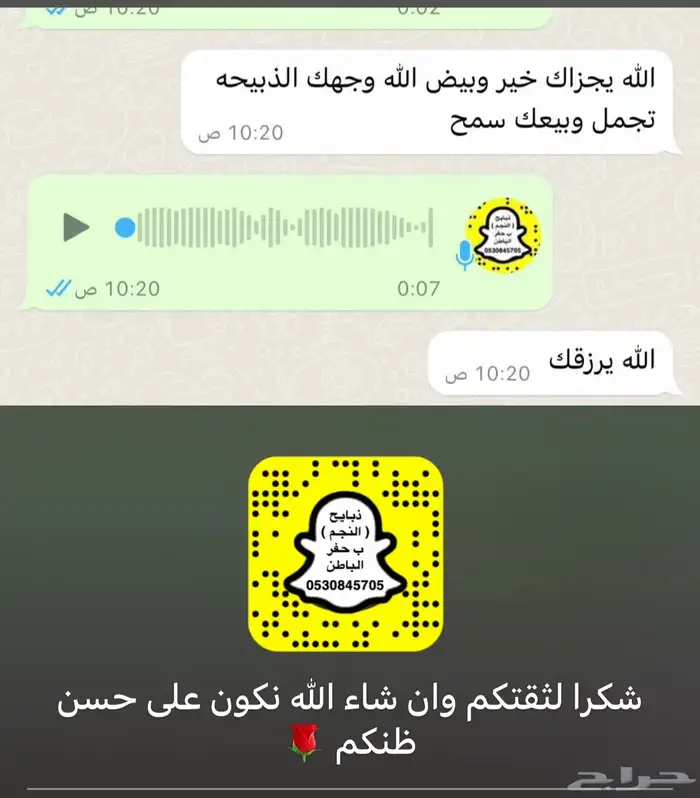 ذبايح النجم بحفر الباطن 4