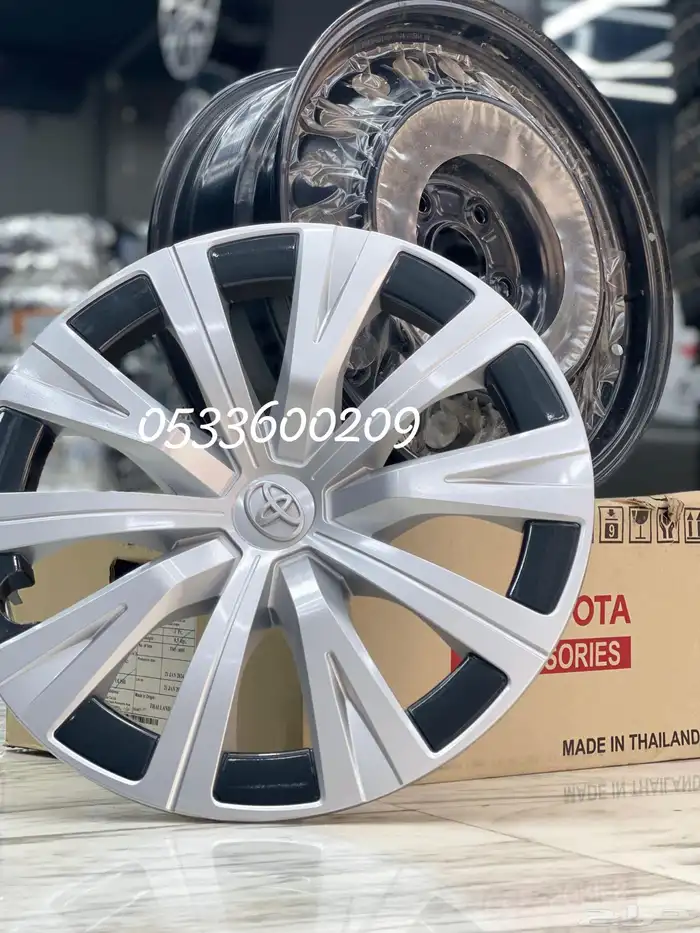 جنوط كامري حديد استاندر سوح مقاس 16 اصلي وكاله 2024مع الطيس 7