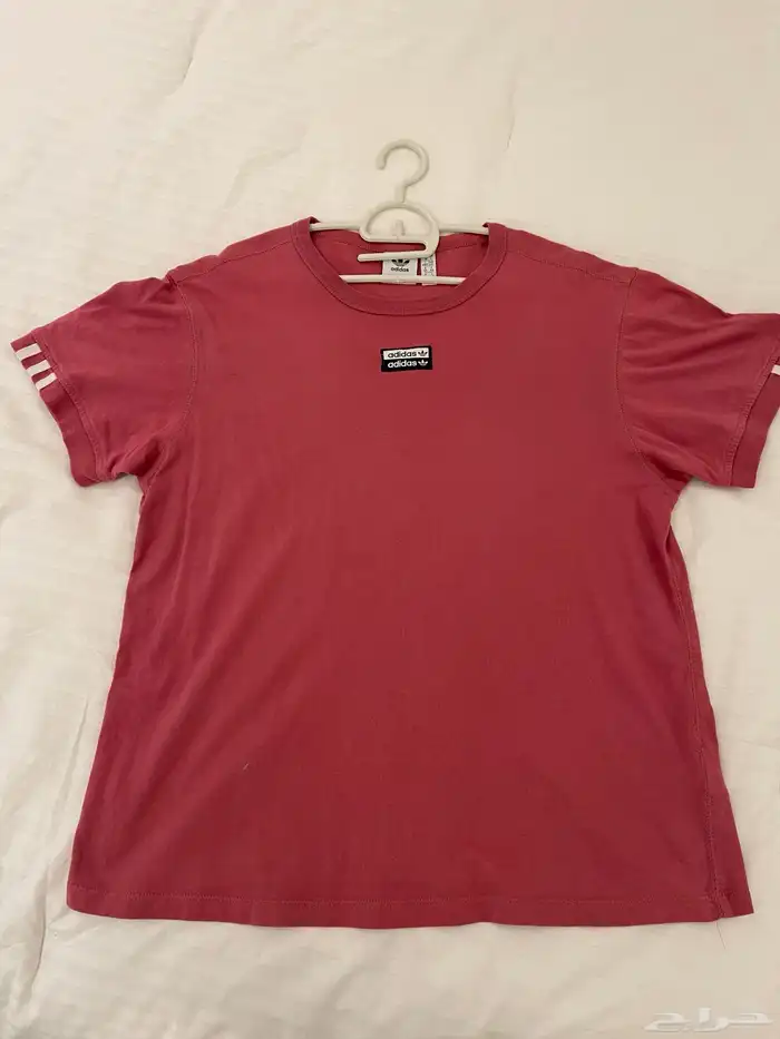 تيشيرت اديداس اصلي ( مستعمل ) مقاس large adidas tshirt 0