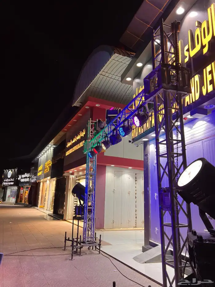 افتتاح بوابات إنارة المحلات التجارية بالبالون 1