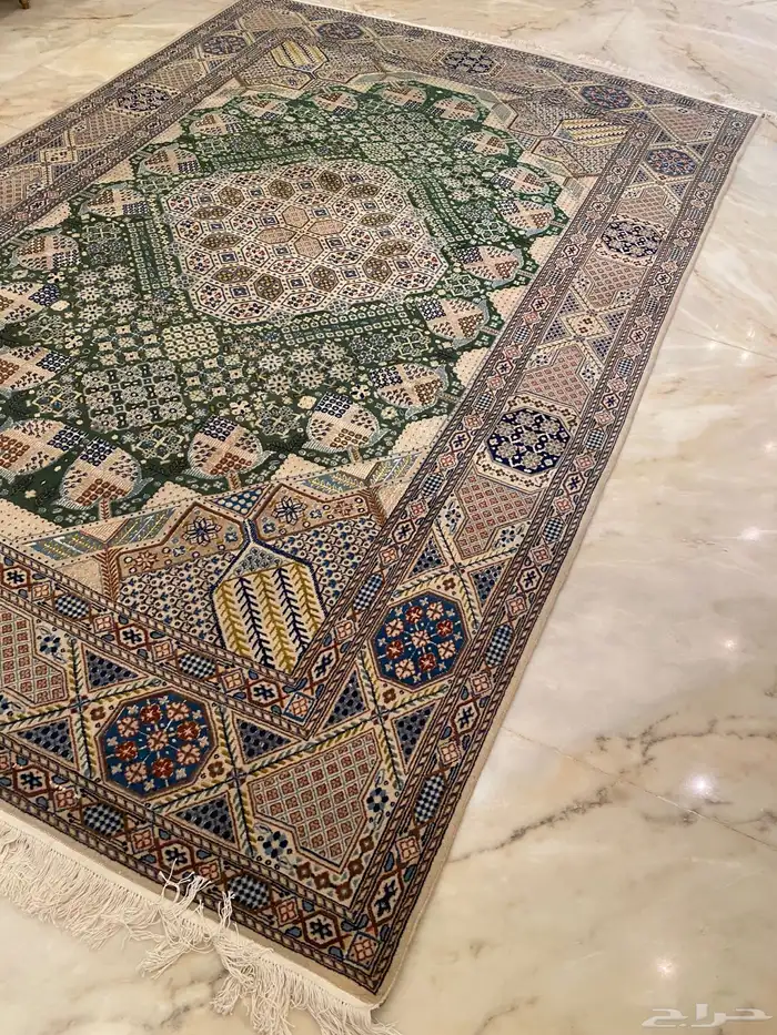 للبيع سجاد ايراني يدوي شيشلا 1