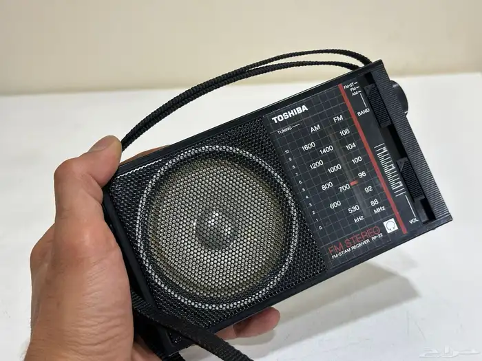 راديو توشيبا rp-22 موجتين نادر جدا 1984 9