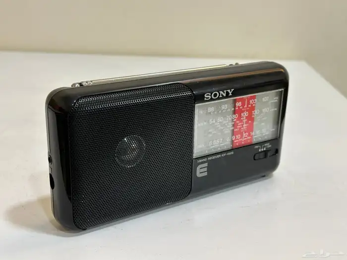راديو سوني 450s ثلاث موجات 1988 1