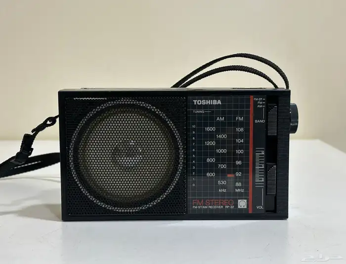 راديو توشيبا rp-22 موجتين نادر جدا 1984 0