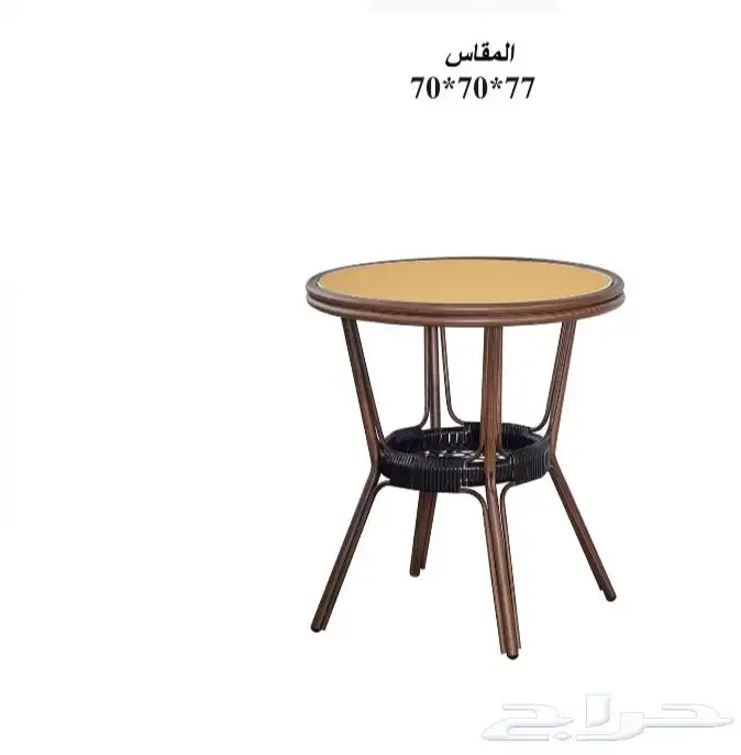 كراسي وطاولات كافيه خارجيه حديد 10