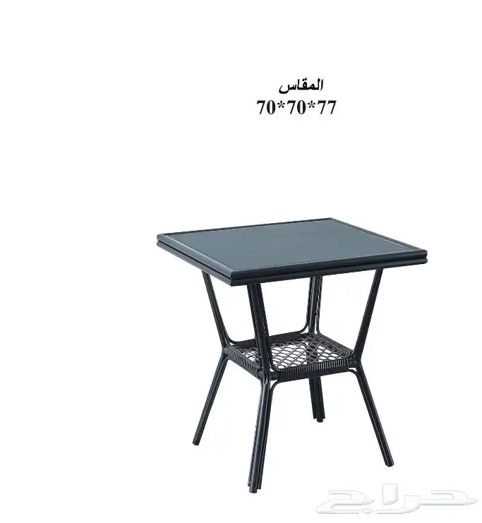 كراسي وطاولات كافيه خارجيه حديد 14