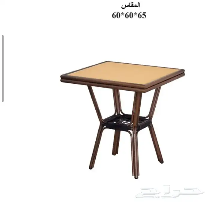 كراسي وطاولات كافيه خارجيه حديد 12