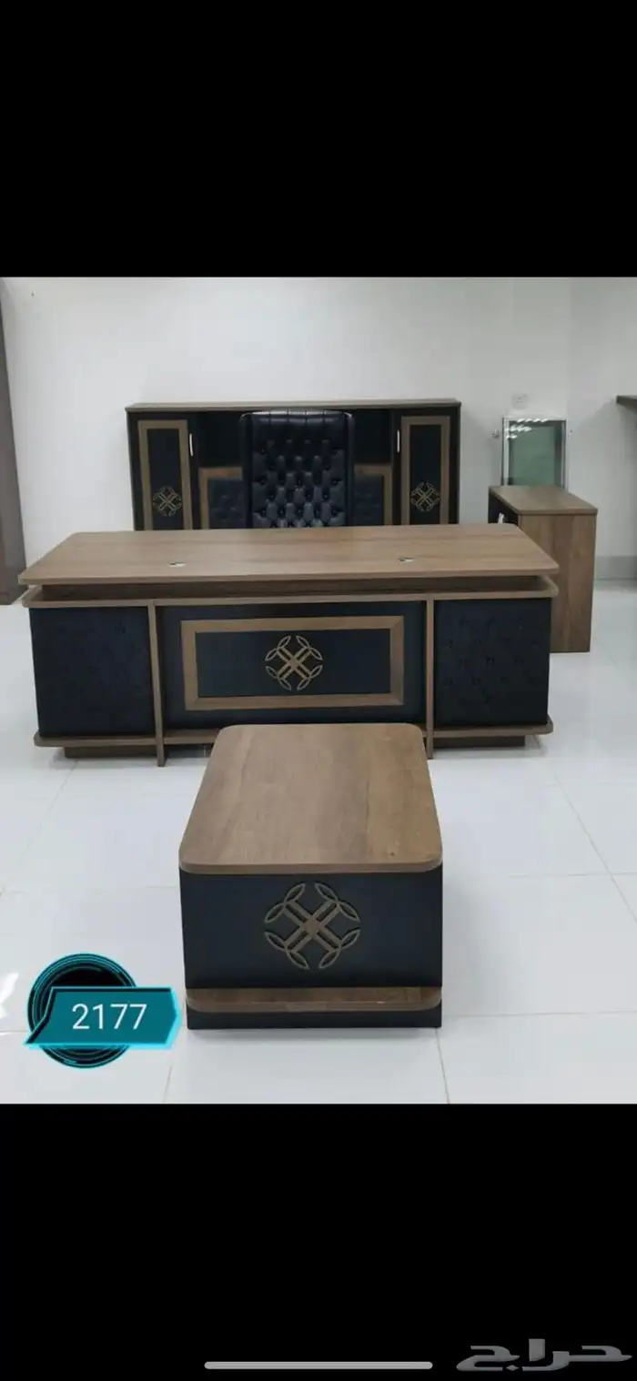 اثاث المكاتب جديد   طاولات مدير  كنب مكتبي  دولاب كتب  لوكر 16