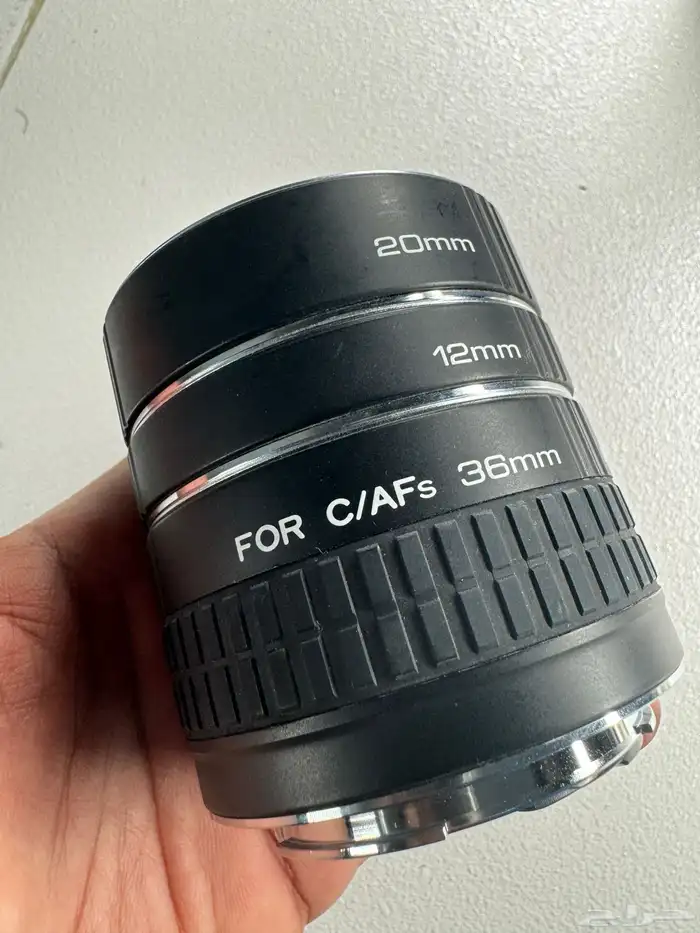 عدسة وفلاش كانون ومدبل زوم 3