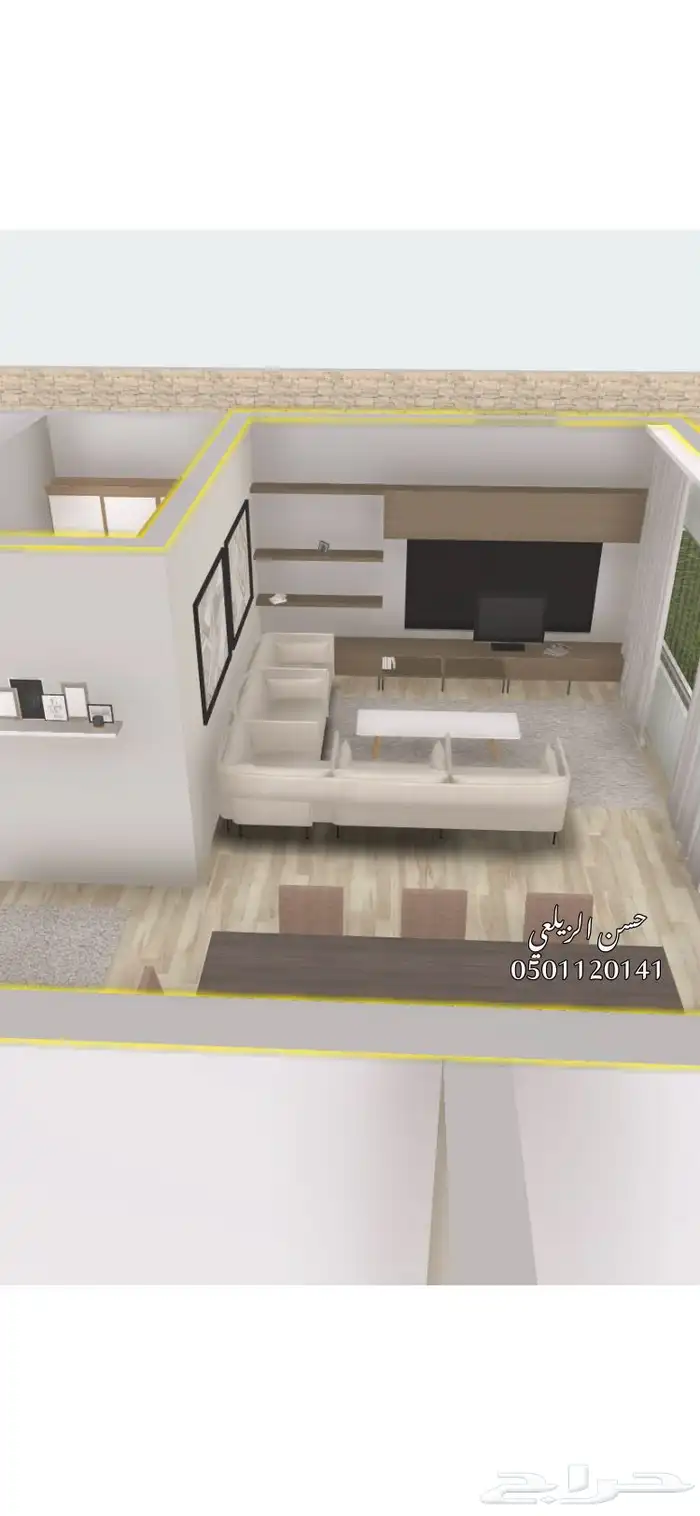 مهندس معماري تصمم فلل ومحلات 20