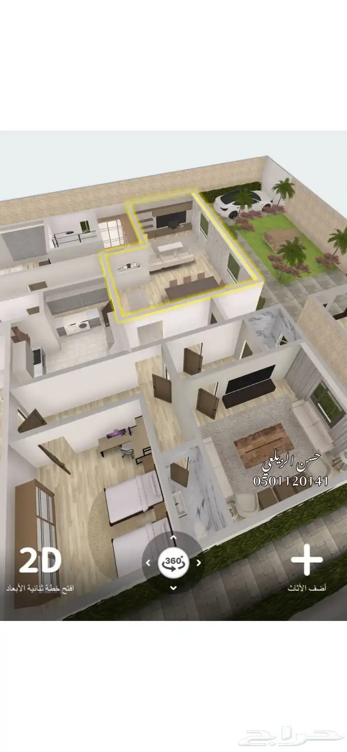 مهندس معماري تصمم فلل ومحلات 12