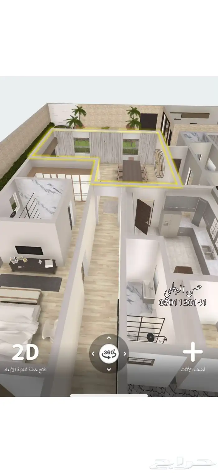 مهندس معماري تصمم فلل ومحلات 15