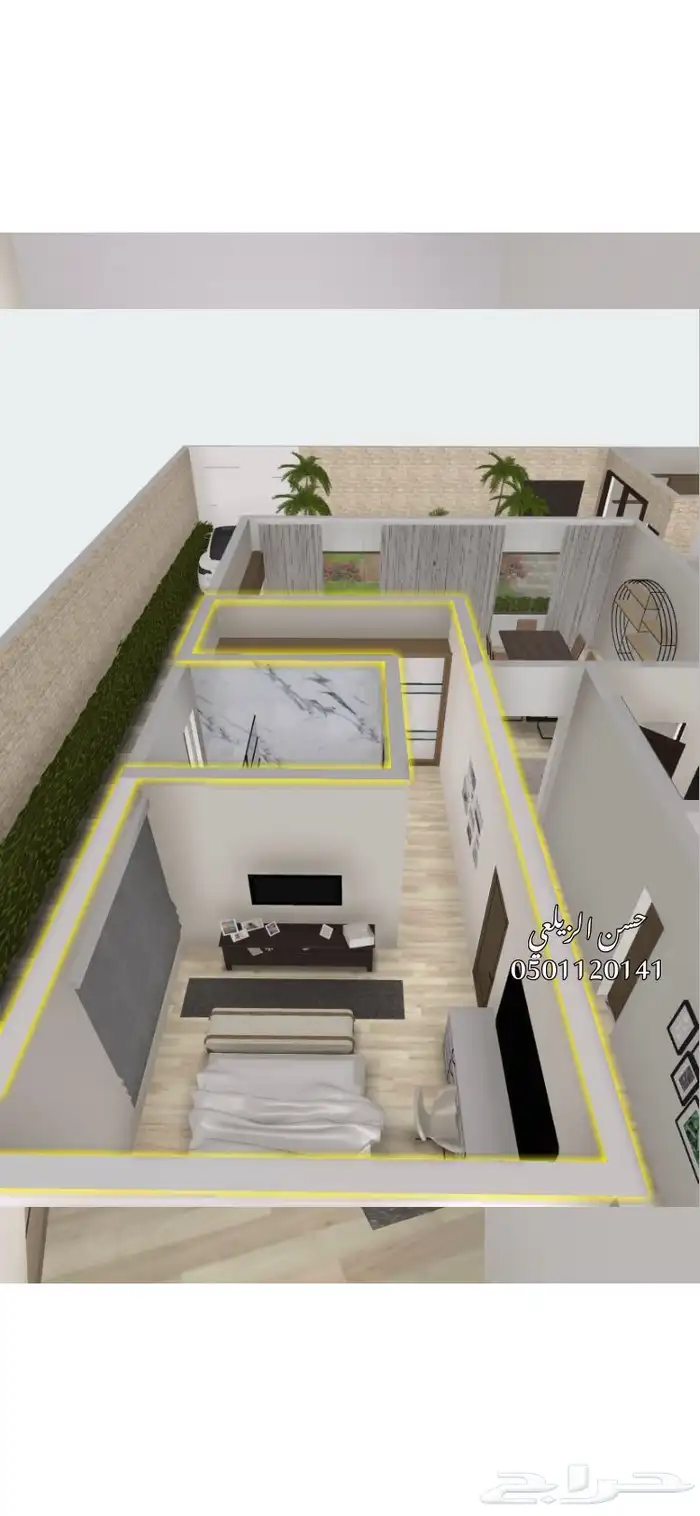 مهندس معماري تصمم فلل ومحلات 19