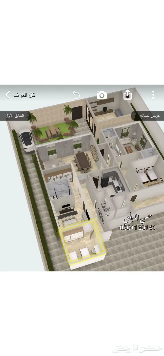 مهندس معماري تصمم فلل ومحلات 1