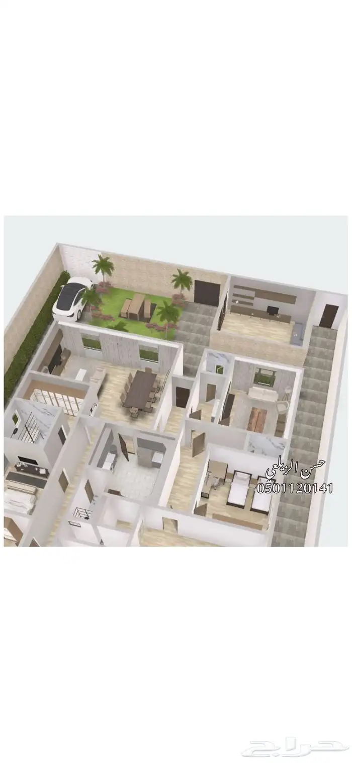 مهندس معماري تصمم فلل ومحلات 18