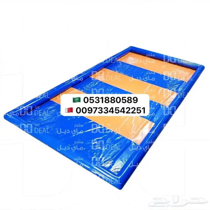 نطيطة زحليقه مائية العاب اطفال ملعب صابوني ترامبولين شبك 9