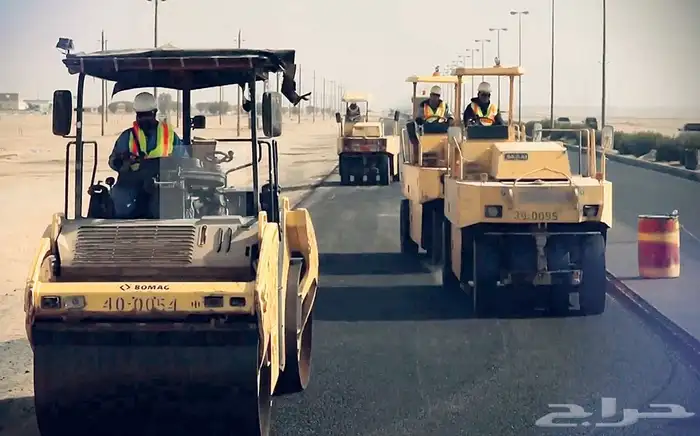 مقاول طرق بنية تحتية تطوير عقاري مباني اعمال ترابية 1