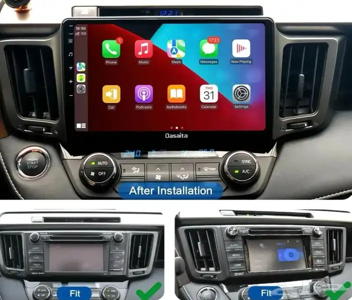 شاشة راف فور Rav4 من 2012 - 2017 1