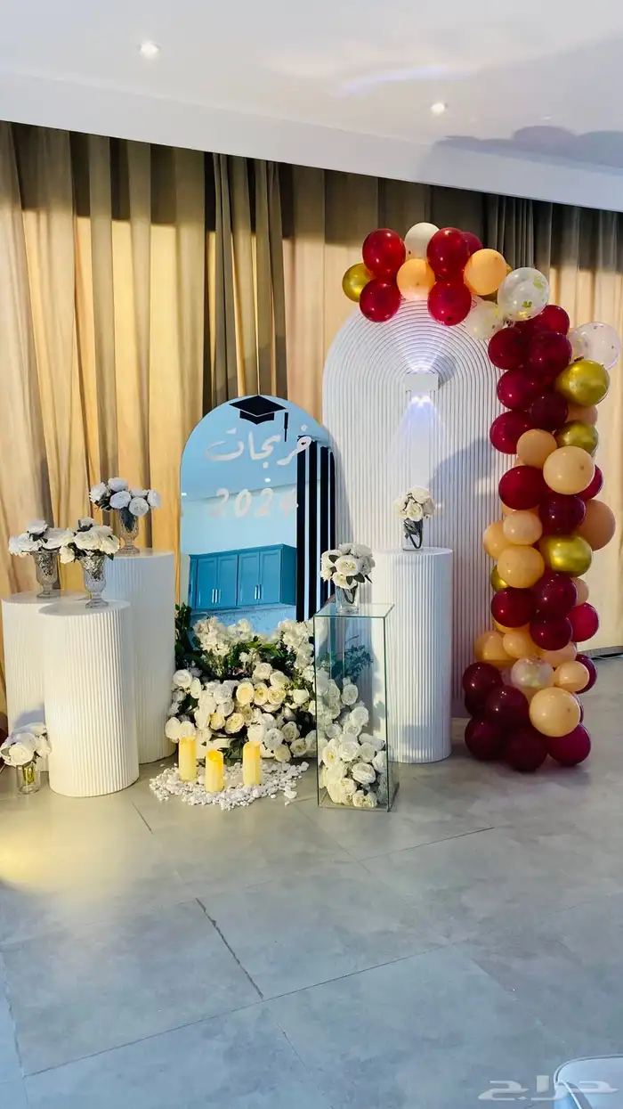 تخرج طاولات كوشه تنسيق حفلات 2