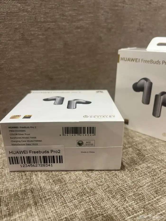 سماعه هواوي الأصلية جديدة بكرتونها 5