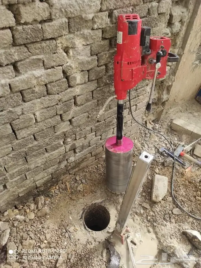 فتحات الكور تخريم خرسانات وفتحات غاز 1