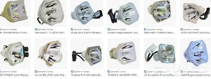 projector lamp bulb لمبة بروجيكور epson benq acer sony 4