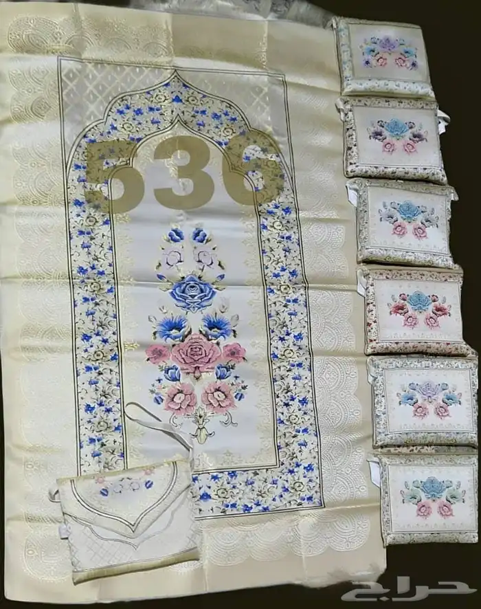 سجاد بشنط   شراشف صلاه كلوش بمخنق مطاط.اطقم اطفال صلاه 7