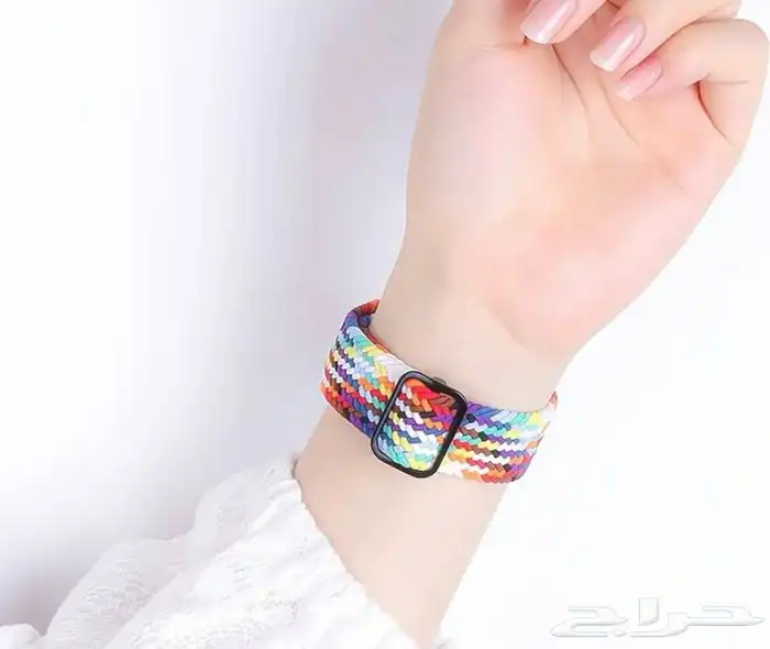 ايطار لساعات آبل مشغولات يدويه وجلد 56